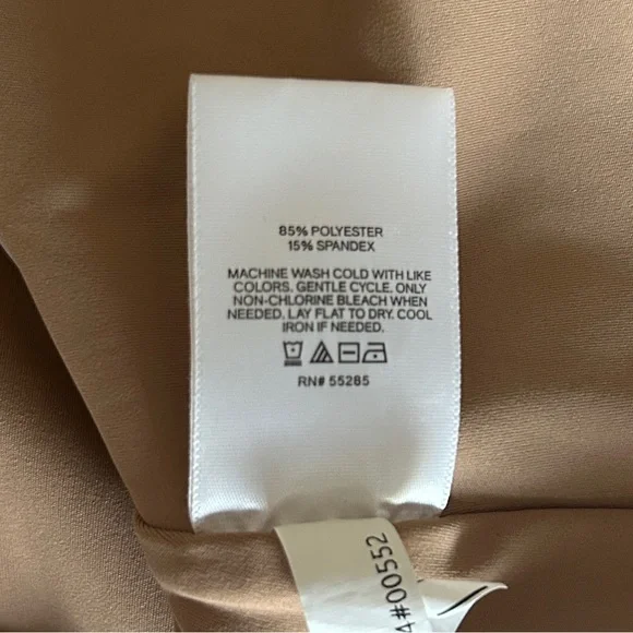 express body contour tan tank top - Picture 4 of 4